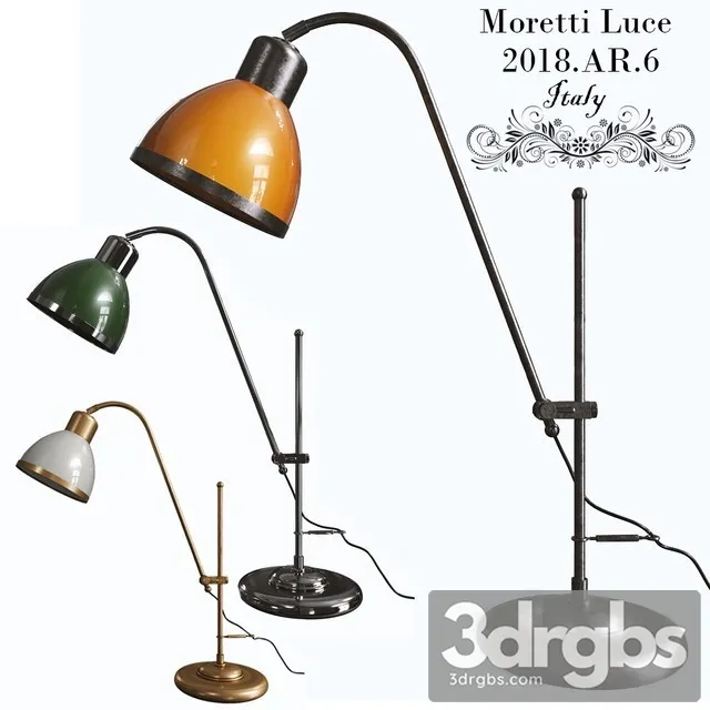Moretti Luce 2018AR6 3D Model Free