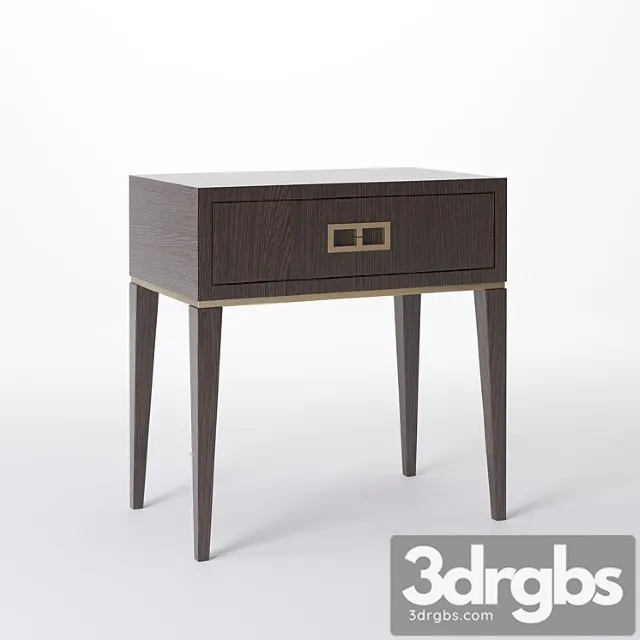 Morgan bedside table 2 3D Model Free