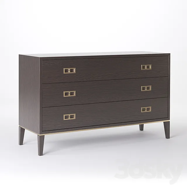 Morgan Chest of Drawers 3D Model