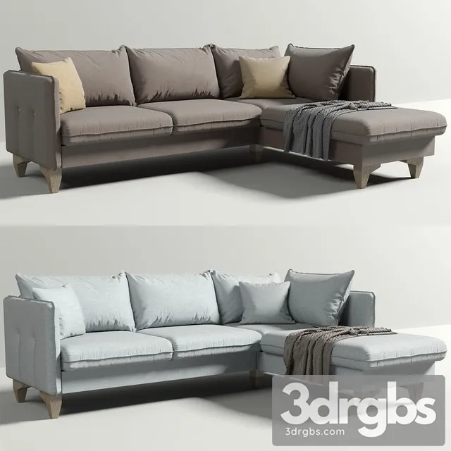 Morgan Sofa 3D Model Free