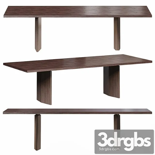 Morgan Table By Minotti 3D Model Free