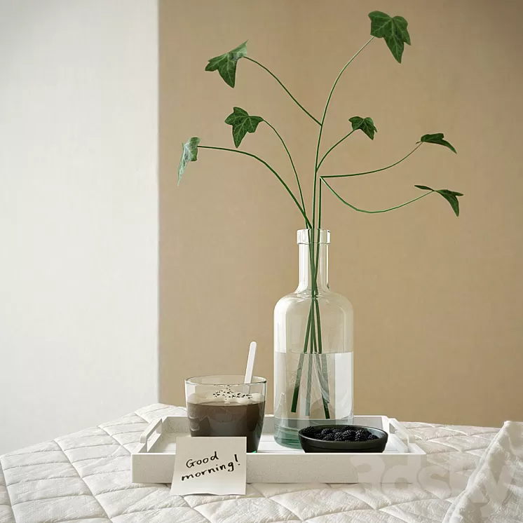 Morning set 3D Model