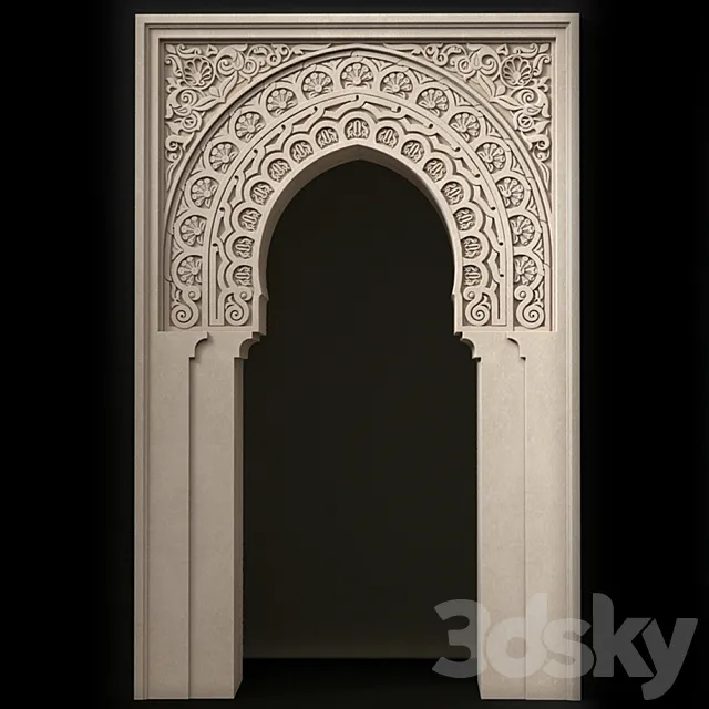 Moroccan Arch 3DModel