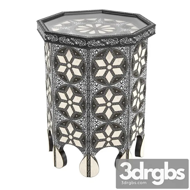 Moroccan Bazar Eleph Side Table 1 3D Model Free