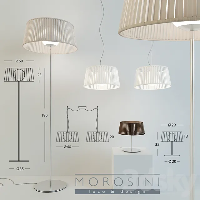 Morosini Ribbon 3D Model