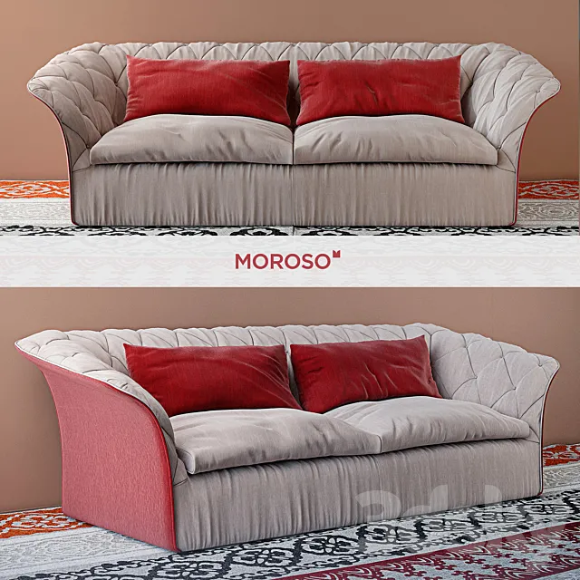 MOROSO Bohemian sofa bed 3D Model