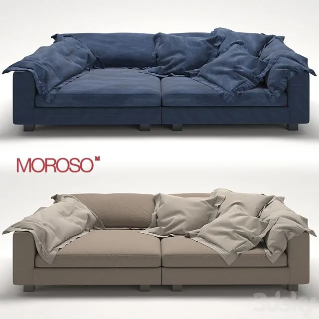 Moroso NEBULA NINE Sofa 3D Model