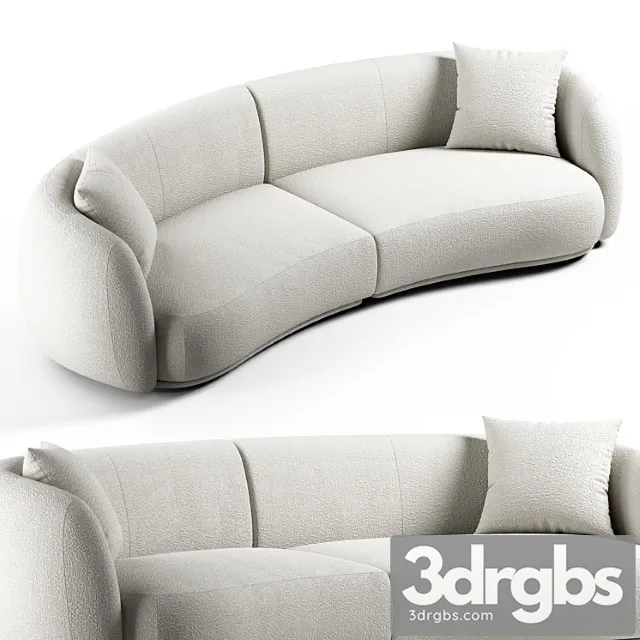 Moroso Pacific Sofa By Patricia Urquiola 1 3D Model Free