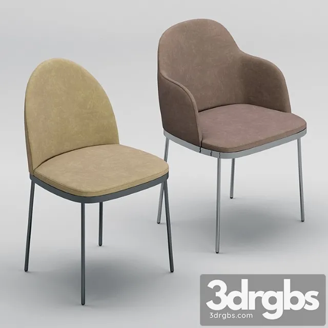 Moroso precious chairs 2 3D Model Free