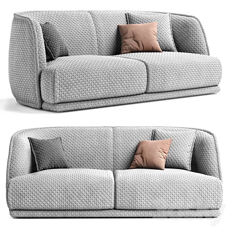 Moroso Redondo Sofa 3D Model