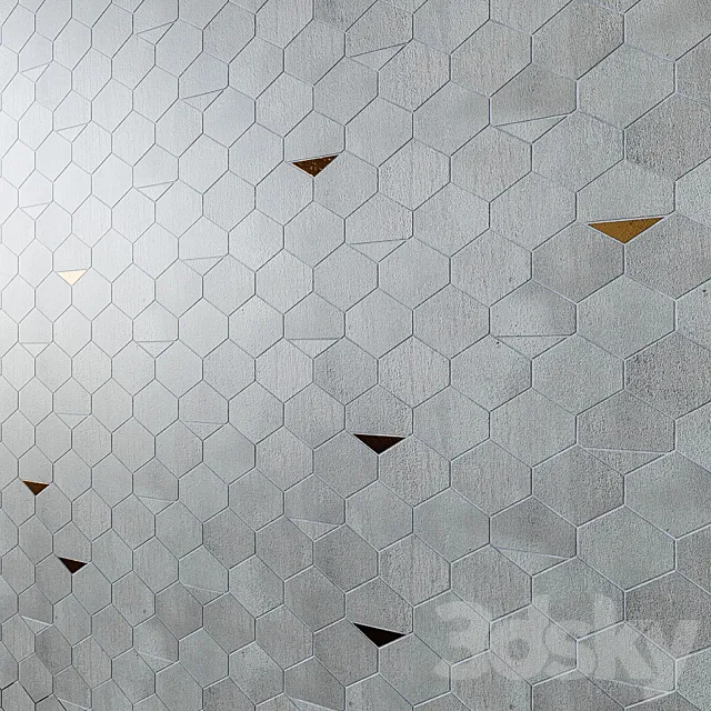 Mosaic ATLAS CONCORDE BLAZE Mosaico Nest 3D Model