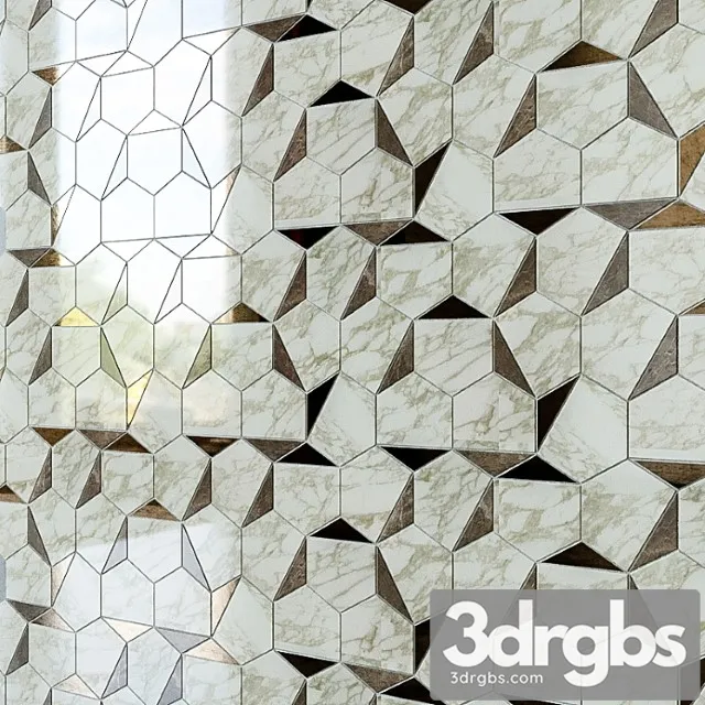 Mosaic atlas concorde marvel edge 3D Model Free