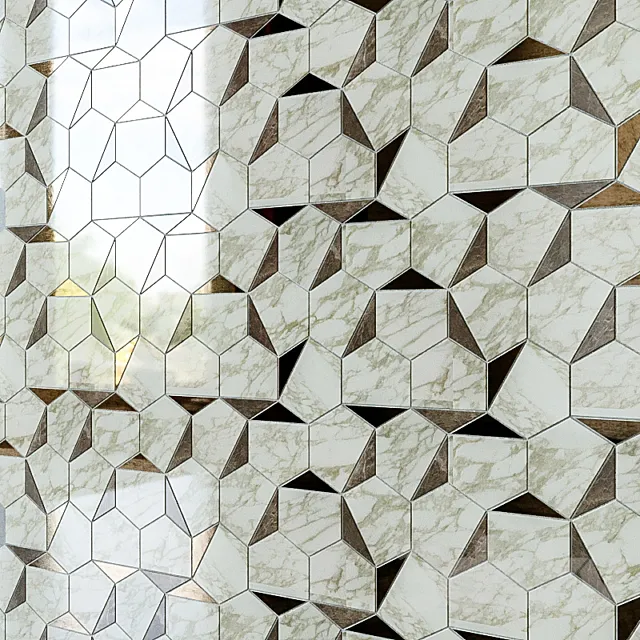 Mosaic ATLAS CONCORDE MARVEL EDGE 3D Model