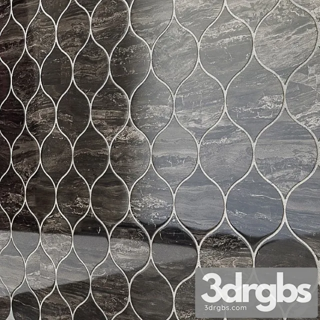 Mosaic Atlas Concorde Marvel Edge Absolute Brown Drop Mosaic 3D Model Free