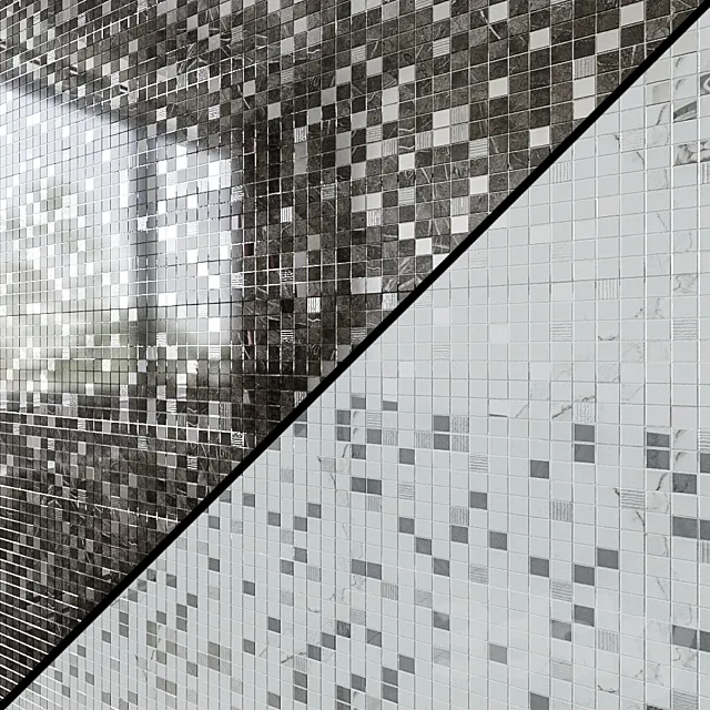 Mosaic ATLAS CONCORDE MARVEL Mosaic 3D Model