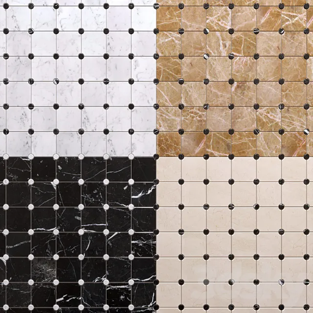 Mosaic Devon & Devon ELITE 1 3DModel