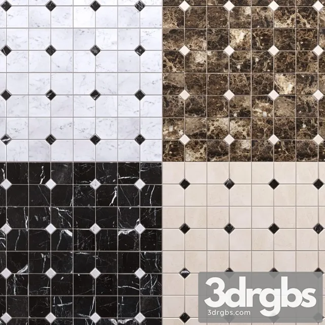 Mosaic devon & devon elite 3 3D Model Free