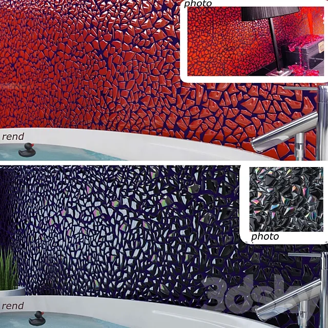 Mosaic Diabolo. Krypton. Futuroscope 3DModel