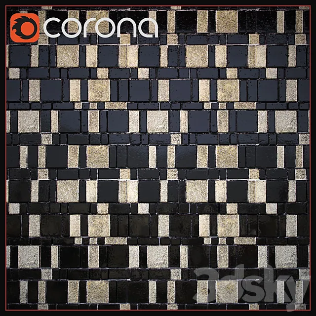 Mosaic Dune Cleopatra 3D Model