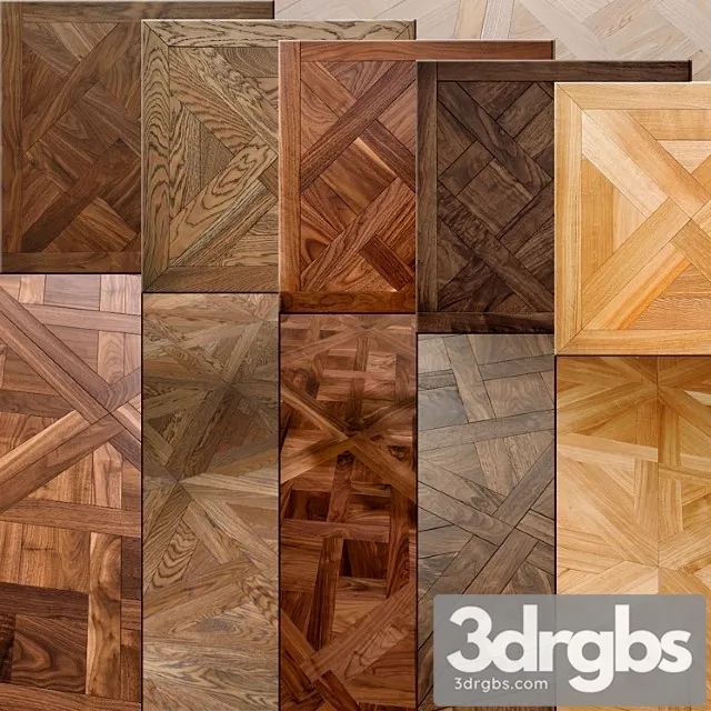 Mosaic Floors 2 3D Model Free