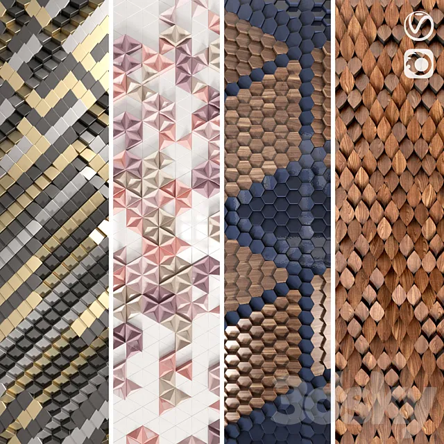 Mosaic Giles Miller set 2 Free Download