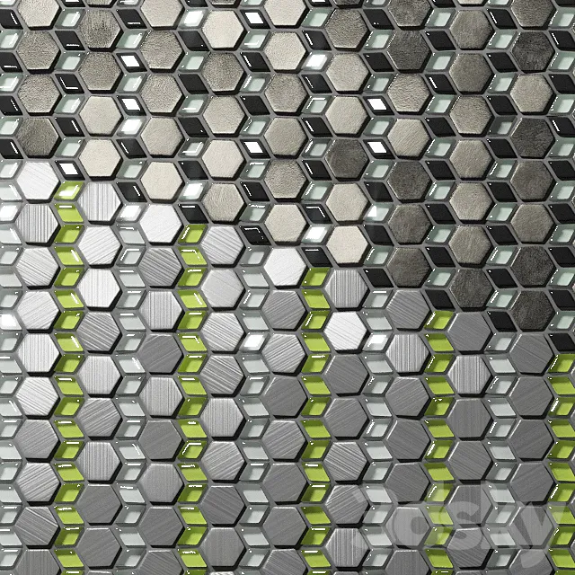 Mosaic Mosaico + Dialoghi Radiante 3DModel