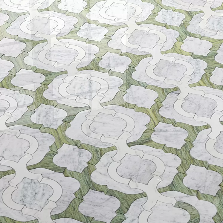 Mosaic Sicis SiciStone Salasco Green 3D Model