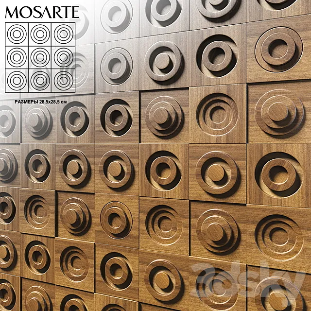 Mosarte 3D Model