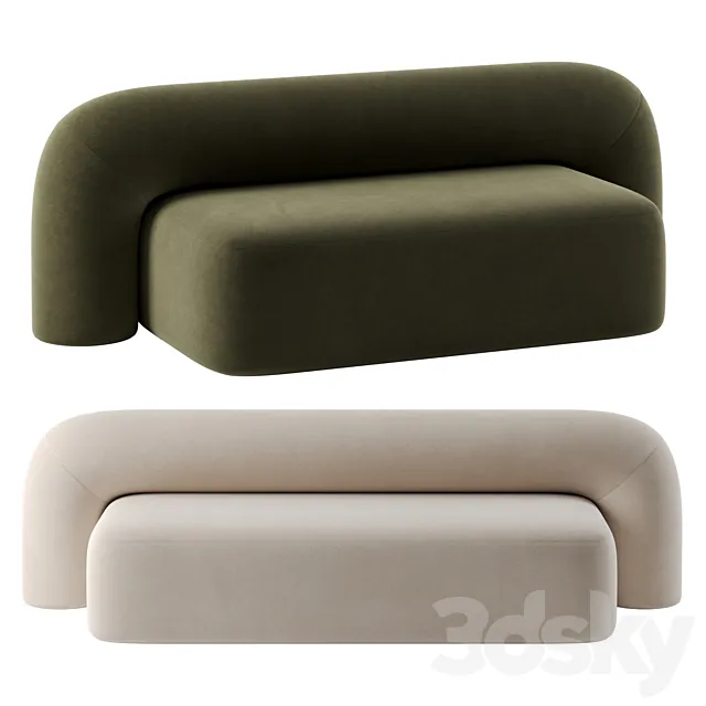 Moss sofa by Artu 3DModel
