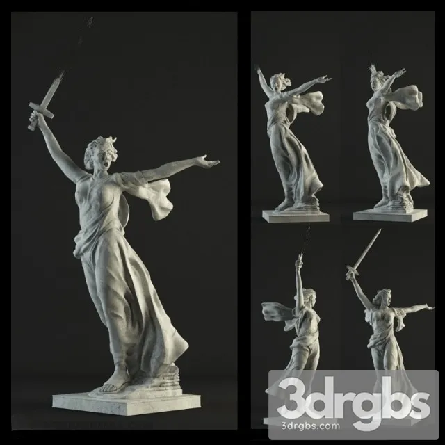 Motherland 3D Model Free