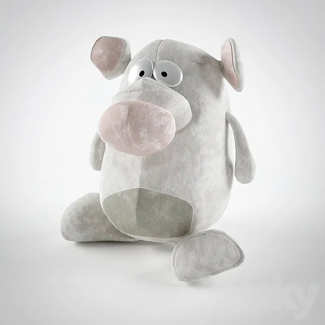 Mouse soft toy 3DModel