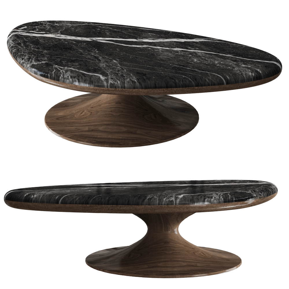 Mozea - Coffee table Flow 3D Model