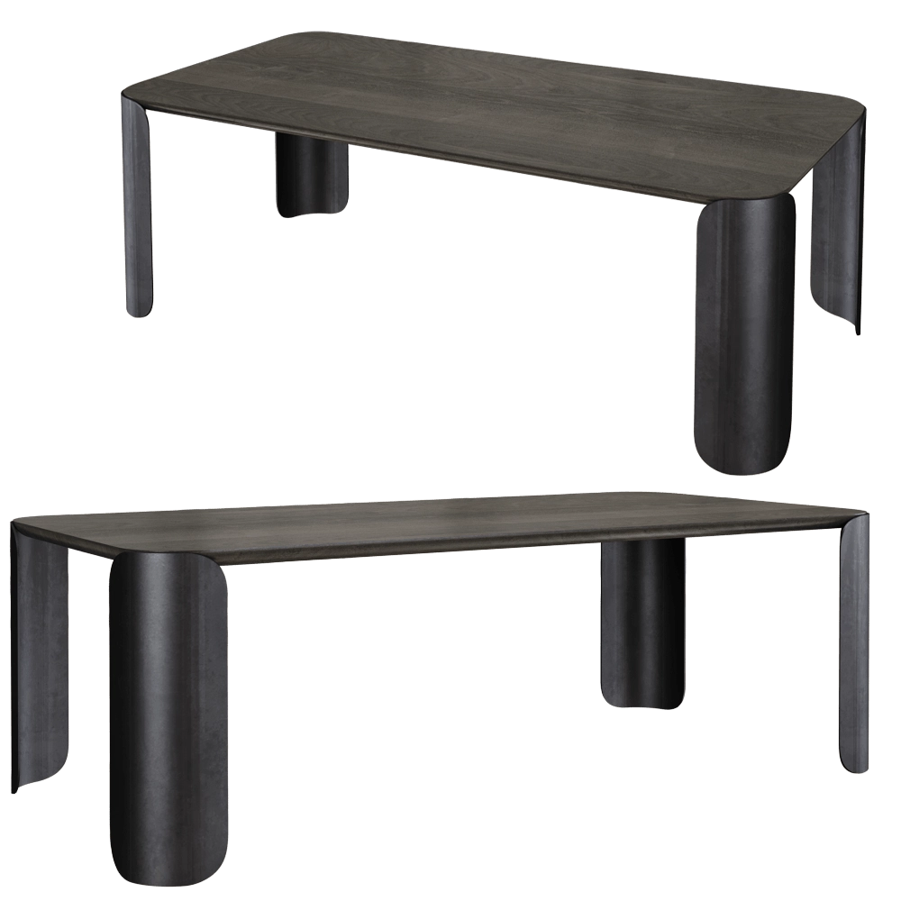 Mozea - Dining table Clypeus 3D Model