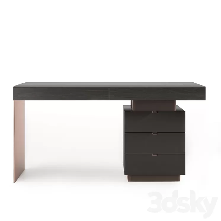 MQ CARSON WRITING DESK 3D Model