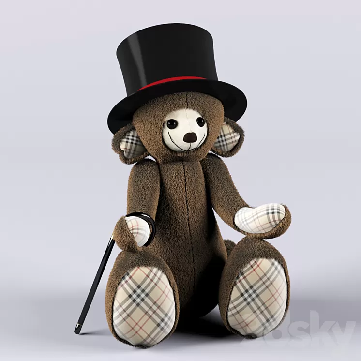 Mr. Bear 3D Model