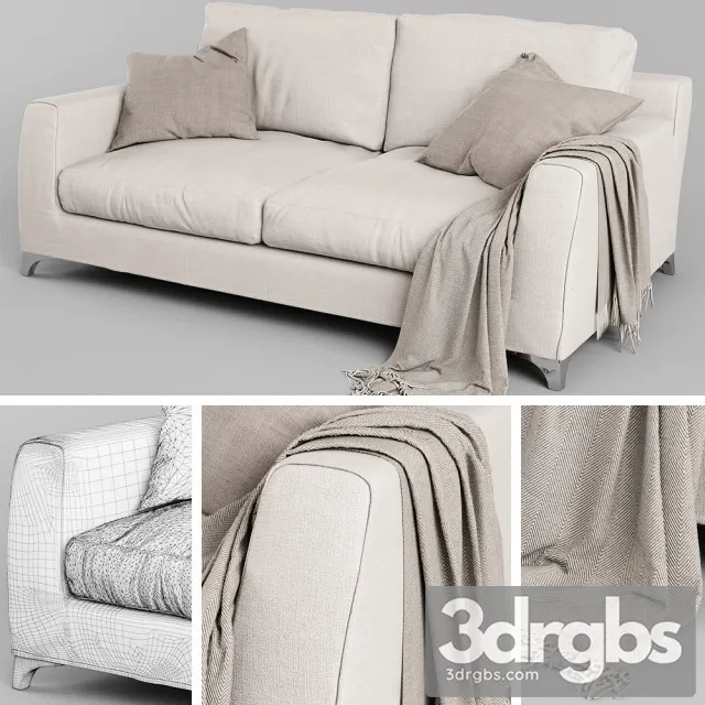 Mr Floyd Sofa  2 Slot 3D Model Free