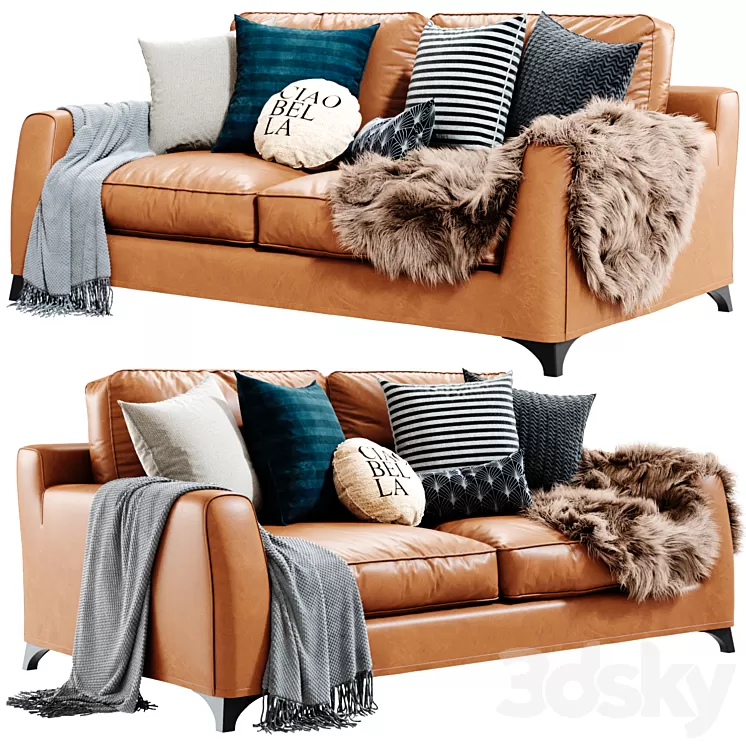 Mr Floyd Sofa by Bodema 3D Model