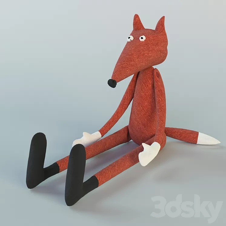 Mr. Fox 3D Model
