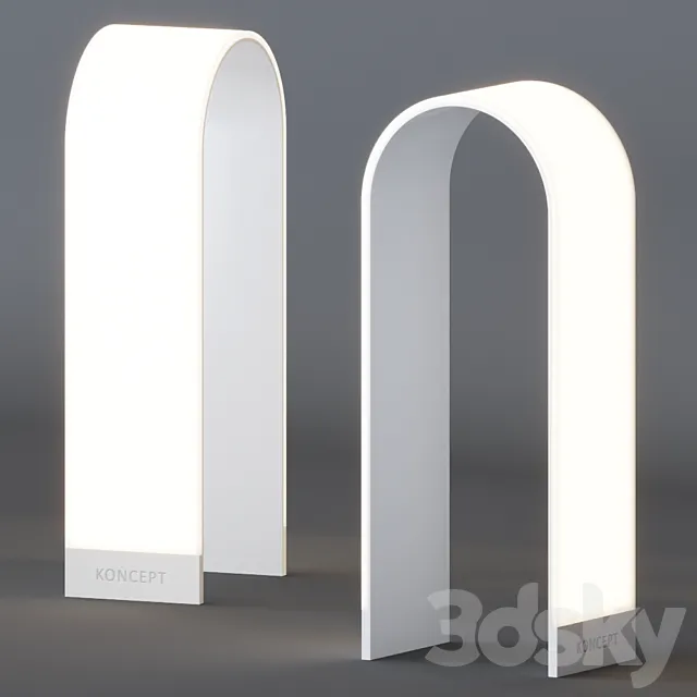 Mr. N Tall by Koncept 3D Model