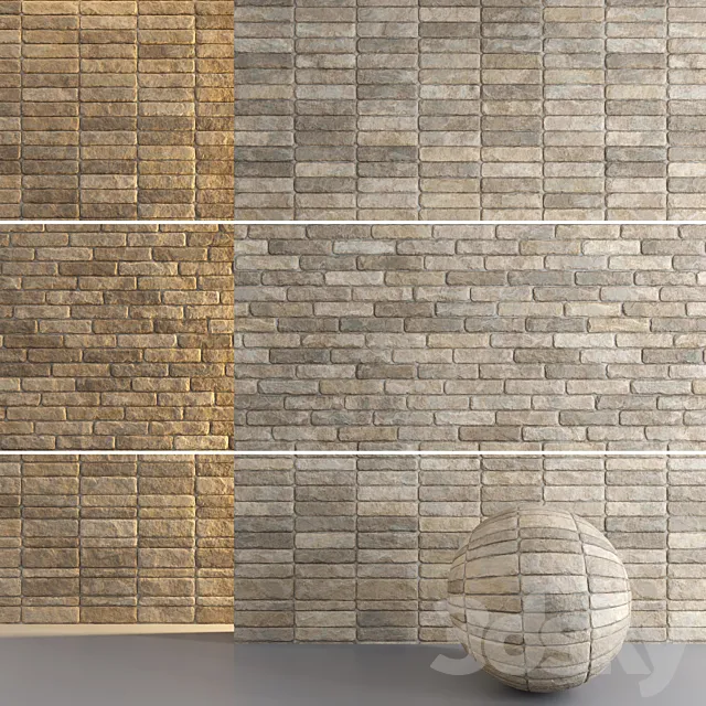 Mrf Bricks Set14 3D Model