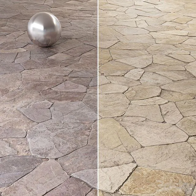 Mrf Pavement Set13 3D Model