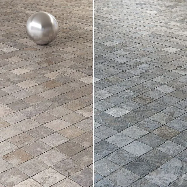 Mrf Pavement Set22 3D Model