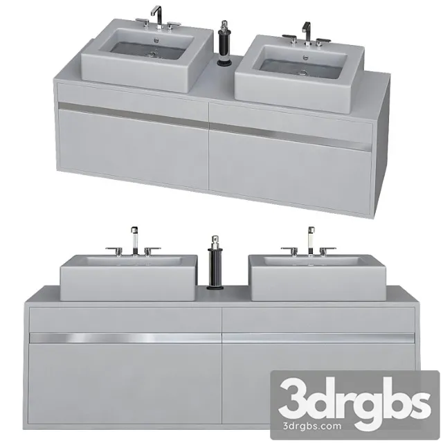 Muebles Espejo Bano Muebles 3D Model Free