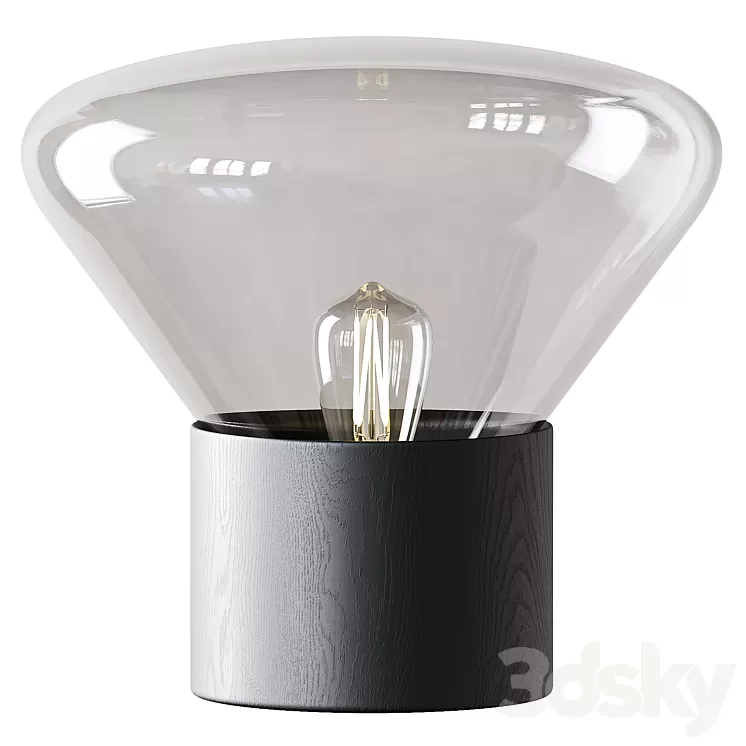 Muffin Table Lamp 3D Model