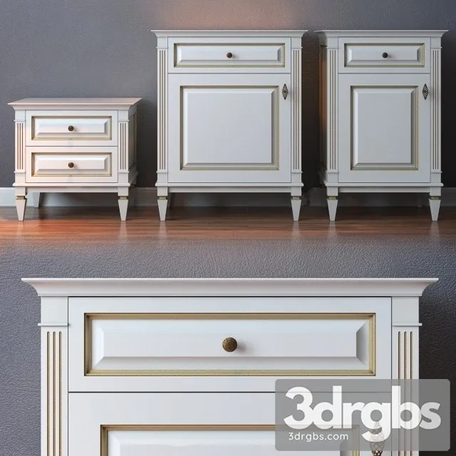 Muir Cabinet 02 3D Model Free