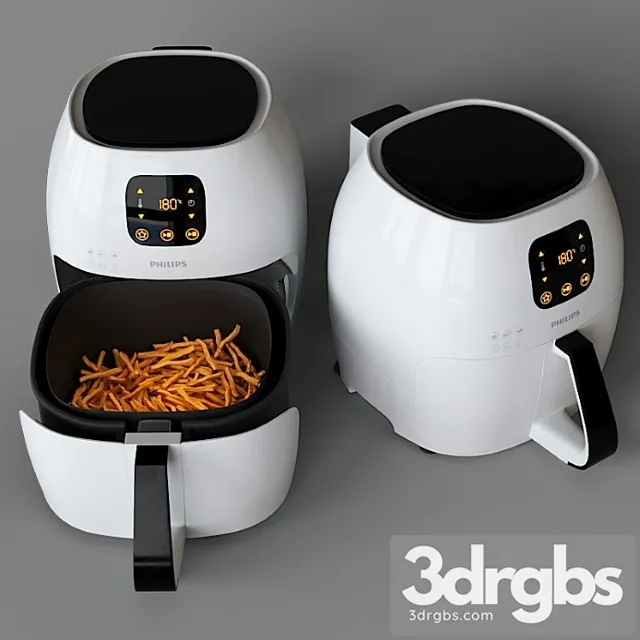 Multichoke philips xl hd9248 2 3D Model Free