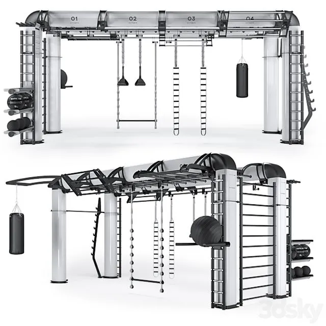Multifunctional Outrace Frame 3D Model