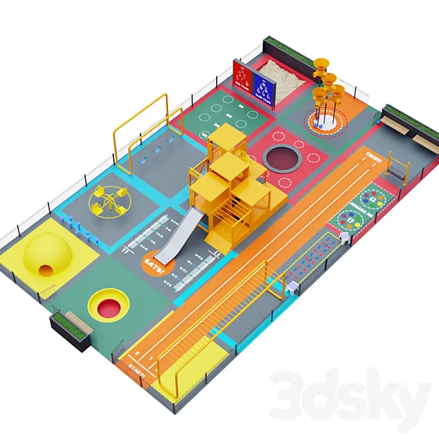 Multifunctional playground Free Download