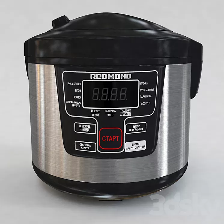 Multivarka Redmond RMC-M10 3D Model