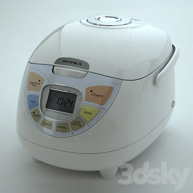 Multivarka Supra 3DModel
